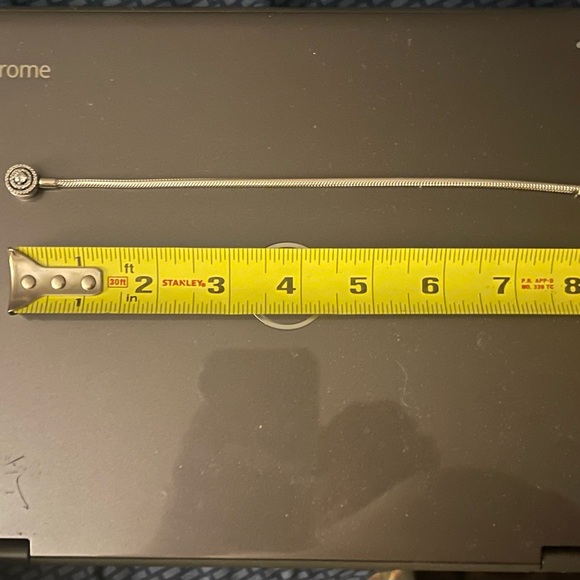 Pandora Moments Halo Snake Chain Bracelet 8.3 worn once - Picture 8 of 9